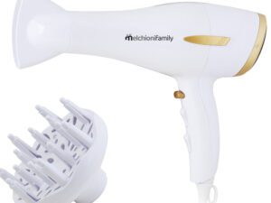 MELCHIONI ASCIUGACAPELLI GOLD STYLE 2200W C/DIFFUSORE 118030020