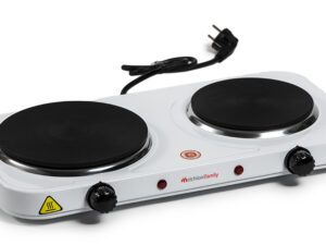 MELCHIONI FORNELLO ELETTRICO 2 PIASTRE COOK2 BIANCO 118360115