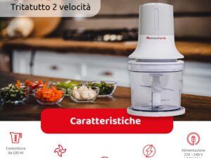 MELCHIONI TRITATUTTO ELETTRICO BLADE 2 VELOCITA' 260W 118410020